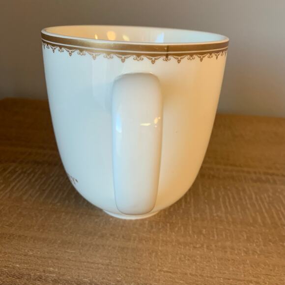 Downton Abbey Mug World Market Coffee Tea Cup Gold Crown 2014 16oz Ceramic - Picture 6 of 12